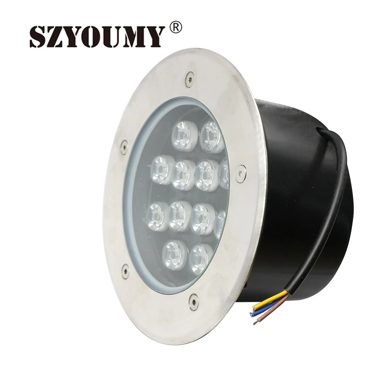 SZYOUMY Новый IP67 Водонепроницаемый AC 85-265V 12W LED подземный свет наземная лампа