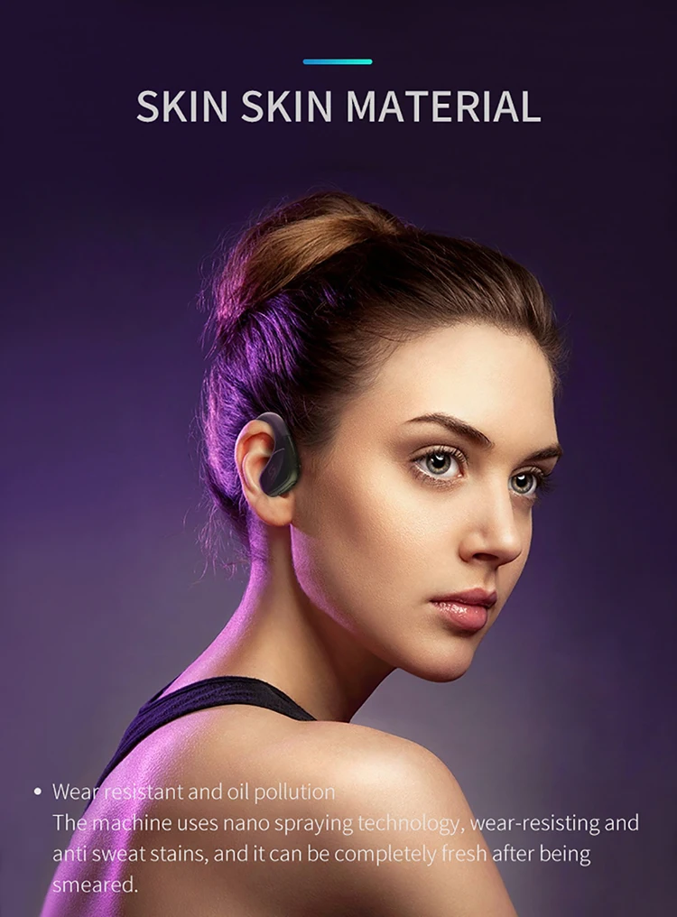 OKSJ J11 ушные крючки, беспроводные наушники, Bluetooth наушники, Спортивная гарнитура для телефона, Шейная повязка, Ecouteur Auriculares, bluetooth-гарнитура