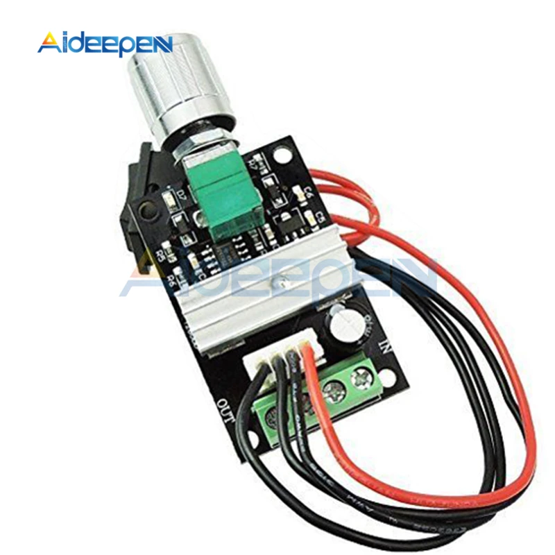 DC 6V 12V 24V 3A 80W PWM 1203BB Motor Speed Controller Adjustable Regulator Reversible Control Switch 6V-28V | Обустройство дома
