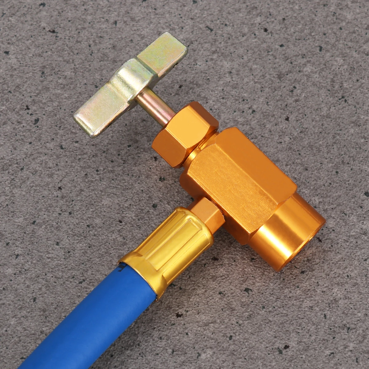 R134A кондиционер хладагент зарядный шланг с манометром для автомобиля (1/2 резьба