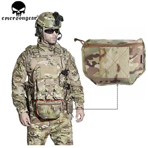 Чехол-переноска EMERSONGEAR, камуфляжный поясной кошелек для AVS JPC CPC Plate, Emerson EM9283 Multicam Cordura