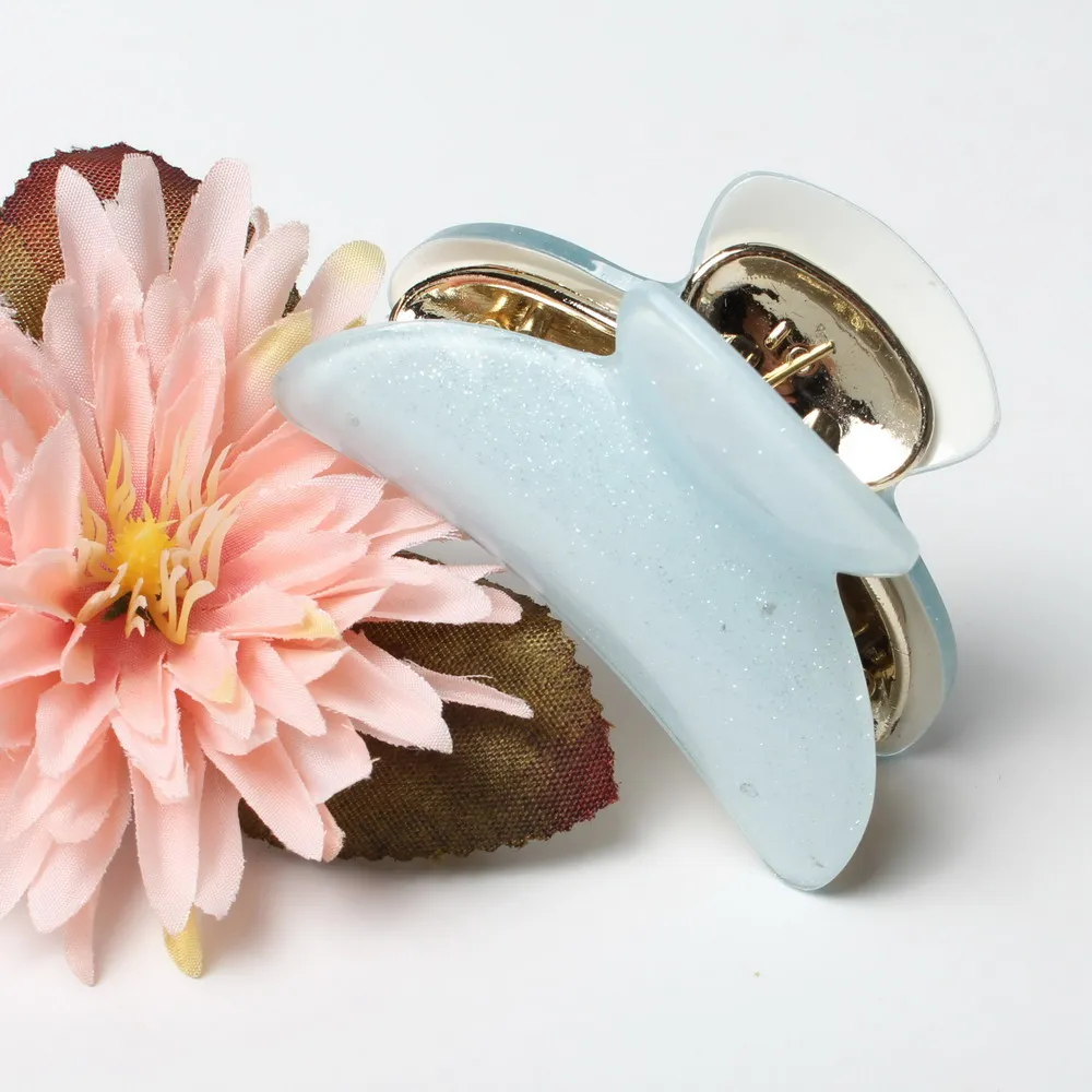 Заколки крабы для волос из акрила 7 см 2 шт./лот|hair clip crab|hairpin hair cliphair |