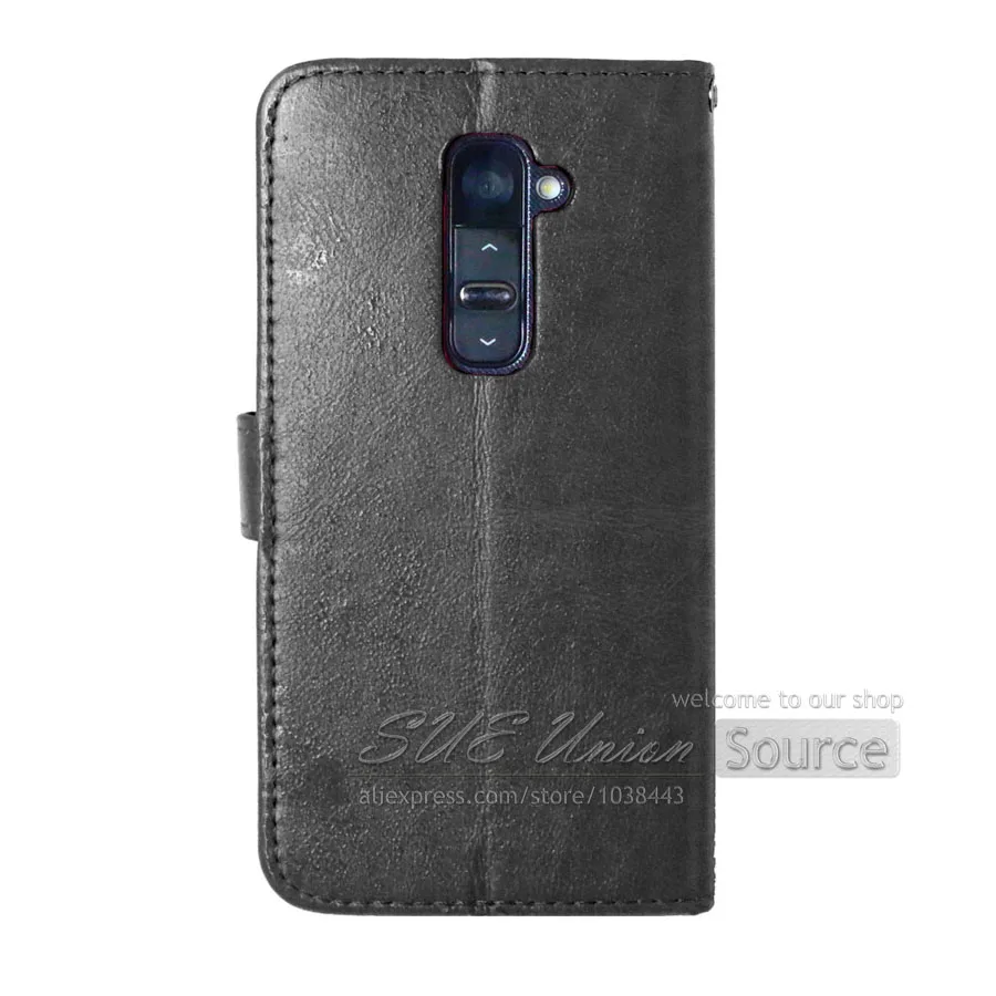 Роскошный кожаный чехол книжка для LG G2 Optimus D801 F320 D802 VS980 F340L LS980 LS980S подставка с