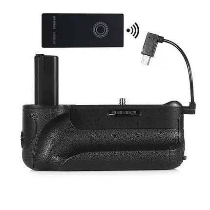 VG 6300 Батарейная ручка + 2 4G дистанционное управление Управление для Sony A6300 A6000 DSLR