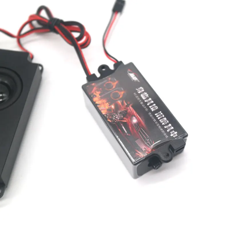 Звуковой блок двигателя с двойным динамиком для 1/10 RC автомобиля грузовика