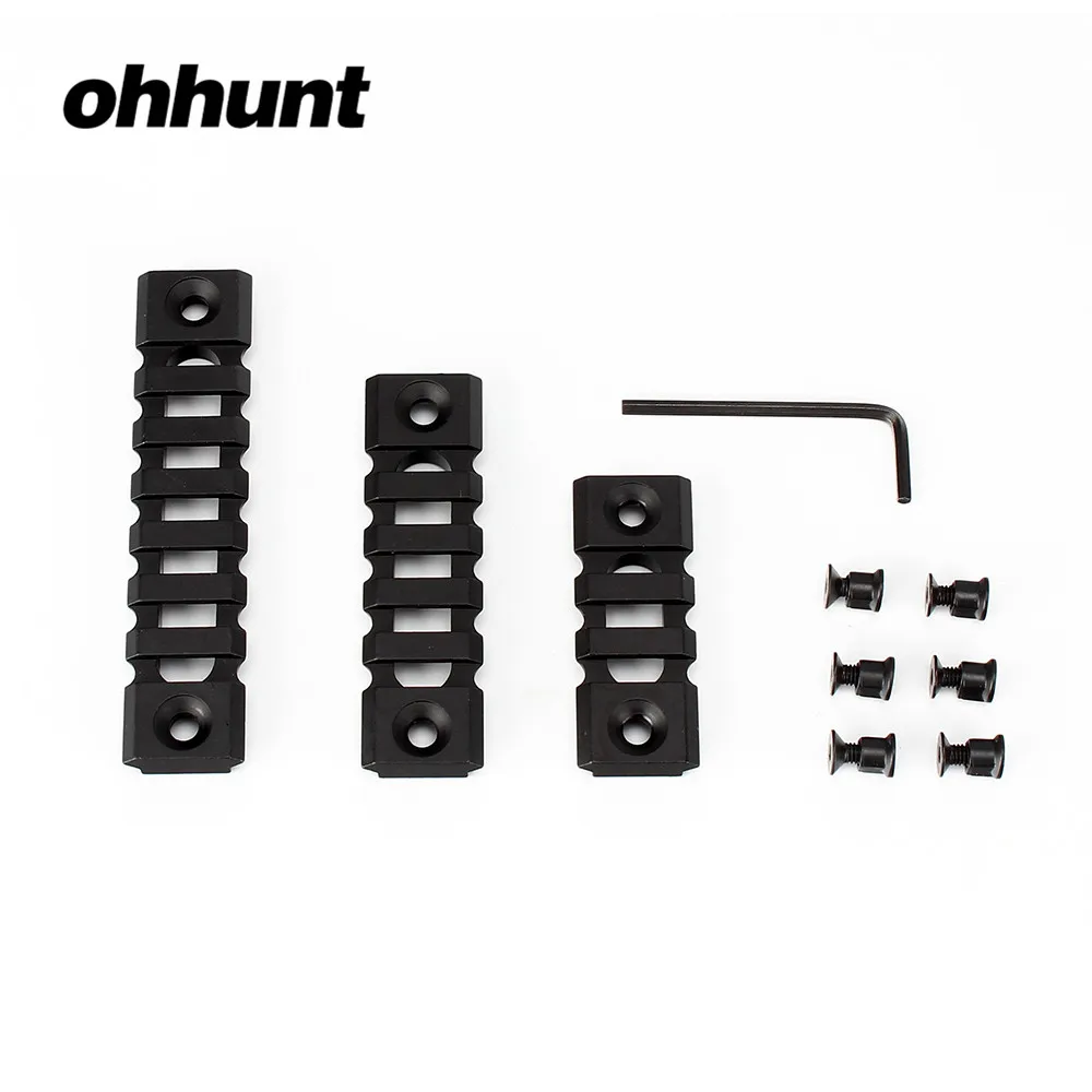 Тактическая ohhunt легкая 3 слота 5 слотов 7 Пикатинни рельсовая секция для Keymod