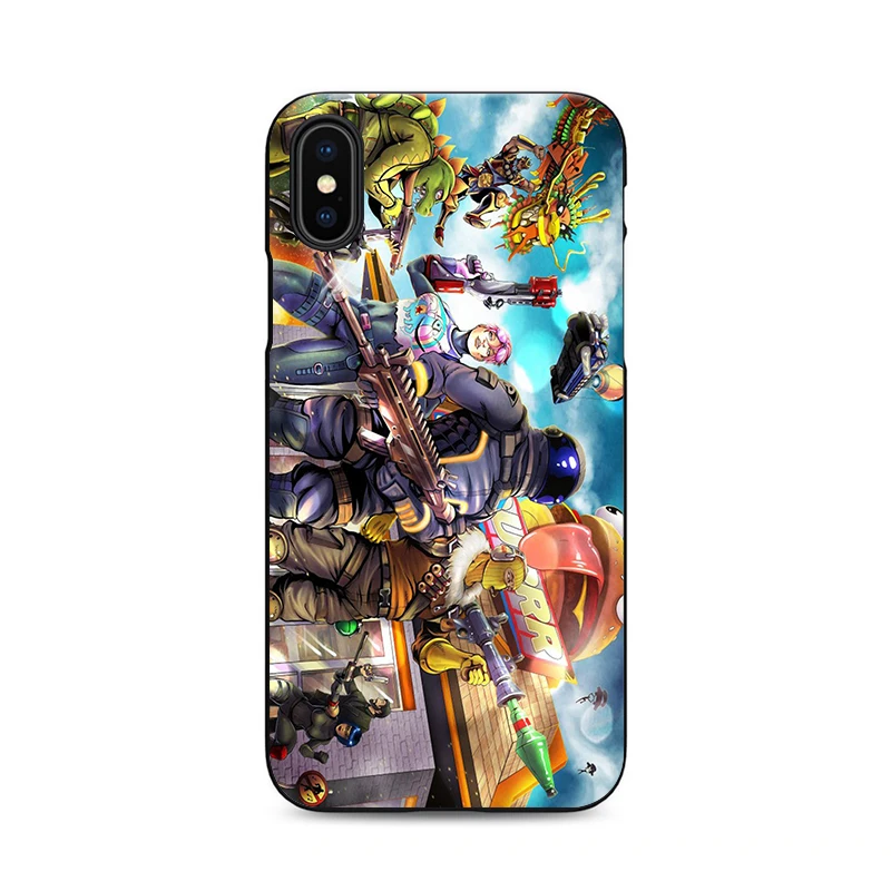 Battle royale мягкий силиконовый черный чехол для телефона Raven Epic Omega для iPhone XS 6 7 8 plus 5 5S 6s se для Apple X 10