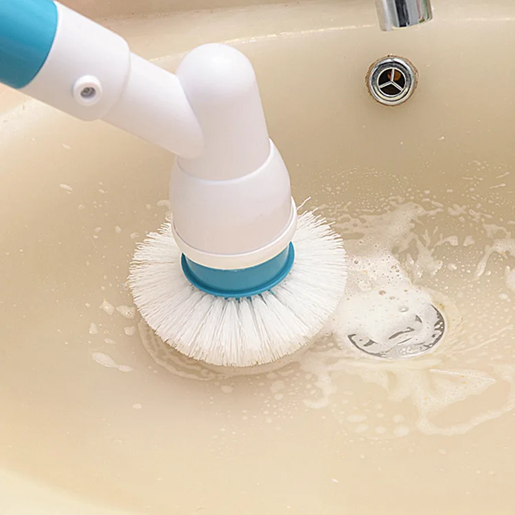 

Electric Turbo Scrub Long Handle Cleaning Brush Multi-function Wireless Charging Brush Household Cleaning Tools