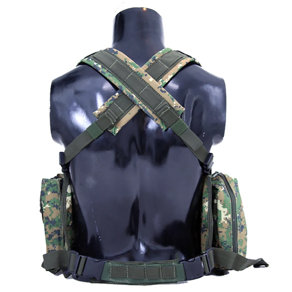 RRV Тактический Жилет Molle для страйкболла боевой жилет W/Журнал Мешок Releasable Armor Plate