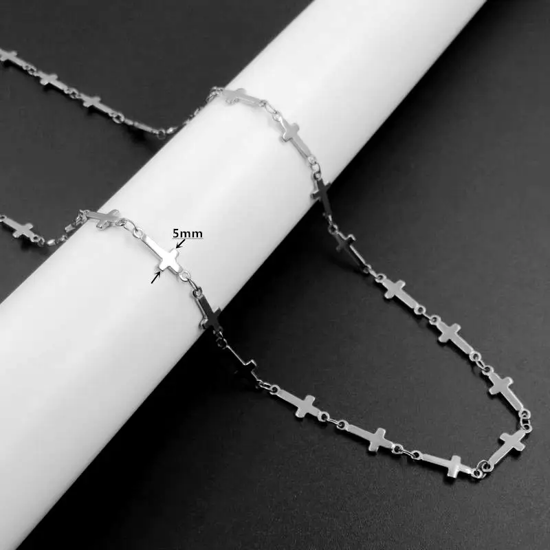 Steel Color Золотая цепочка для женщин модное ожерелье с сердцем из нержавеющей стали женские ювелирные изделия подарок ожерелье - Окраска металла: Steel Color