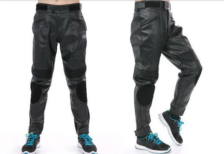 Брюки мотоциклетные из экокожи водонепроницаемые и теплые | Автомобили