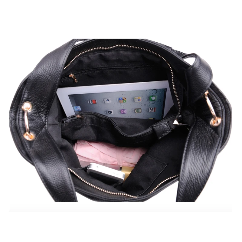 Большая 【отправляется после 1 сентября женская сумка из натуральной кожи на