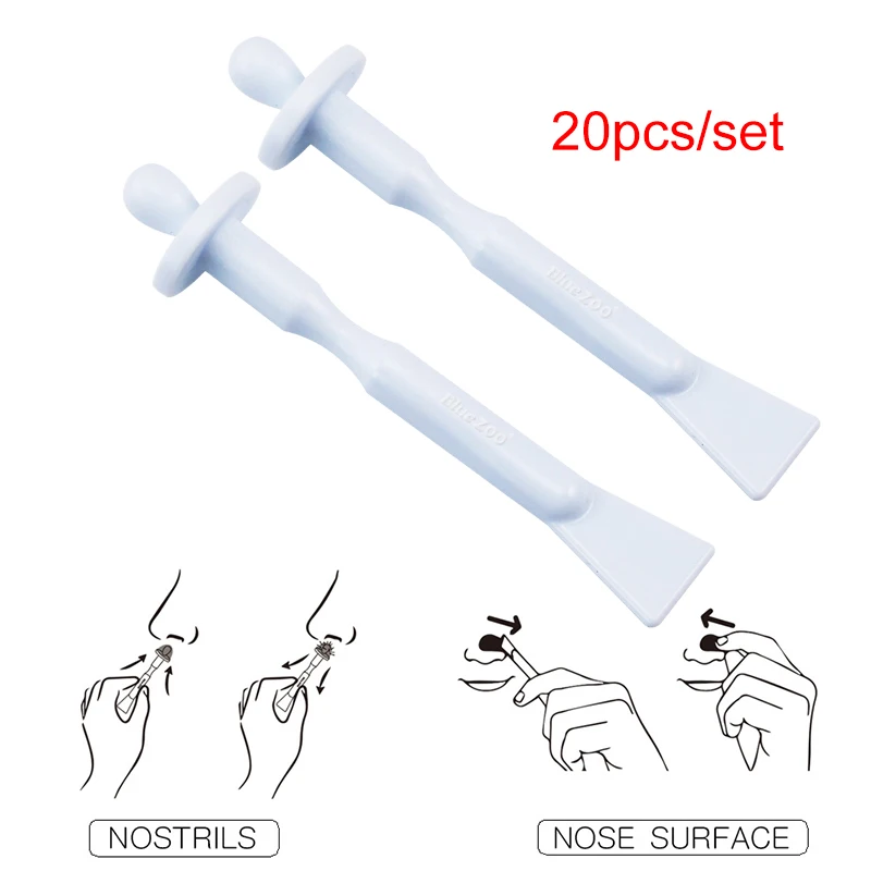 

20 Pcs Nose Wax Stick Nasal Hair Removal Kit Natural Beeswax Safe Formula NShopping