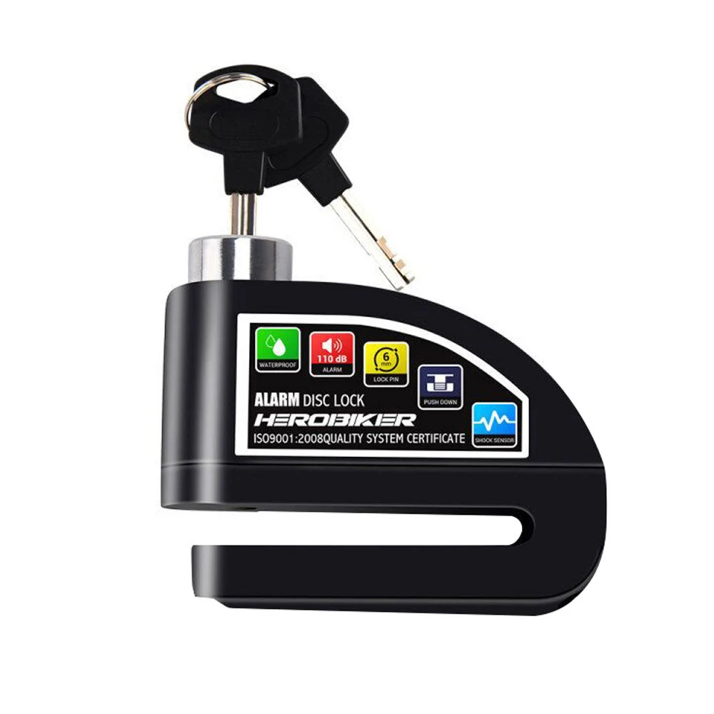 Противоугонная система сигнализации для мотоциклов водонепроницаемый цилиндр с