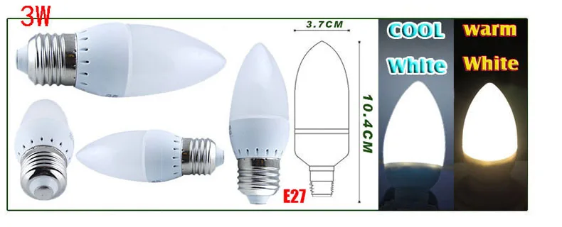 6 шт./лот светодиодный лампы E14 E12 B15 E27 B22 SMD2835 110 V-220 V светодиодный Свеча светильник 3 Вт 5 Вт 8 Вт Светодиодный Люстра белый/теплый белый светодиодный светильник