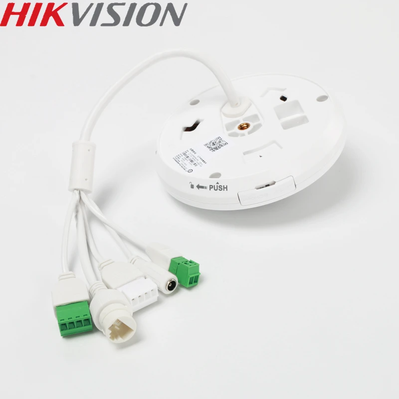 HIKVISION DS-2CD3955FWD-IWS 5MP рыбий глаз камера 360 вид ip-камера поддержка WiFi SD карта PoE IR Hik-подключение P2P приложение