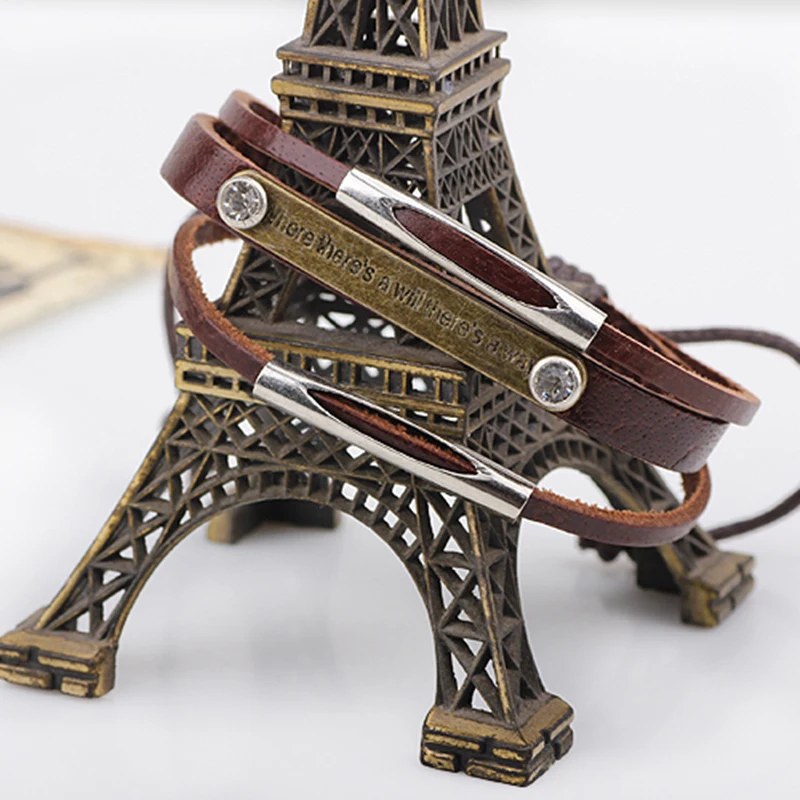 Классические брендовые новые модные браслеты из натуральной кожи женские в