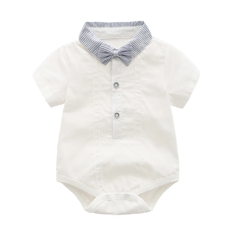 Летний красивый костюм для новорожденных мальчиков 3-18 месяцев светло-голубые