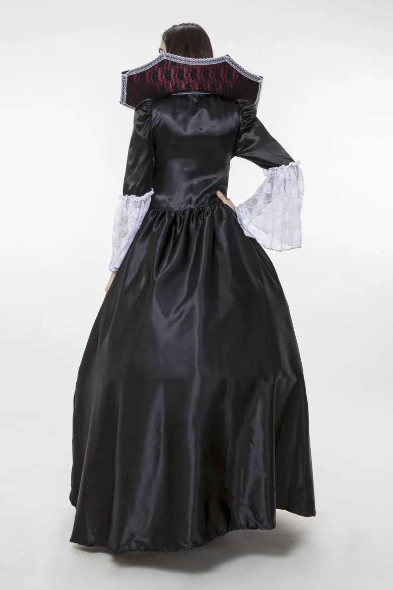 Женские карнавальные костюмы на Хэллоуин роскошный костюм вампира зомби невесты