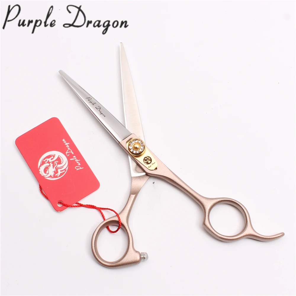 Профессиональные Парикмахерские ножницы 6 дюймов 17 5 см 440C Purple Dragon для стрижки