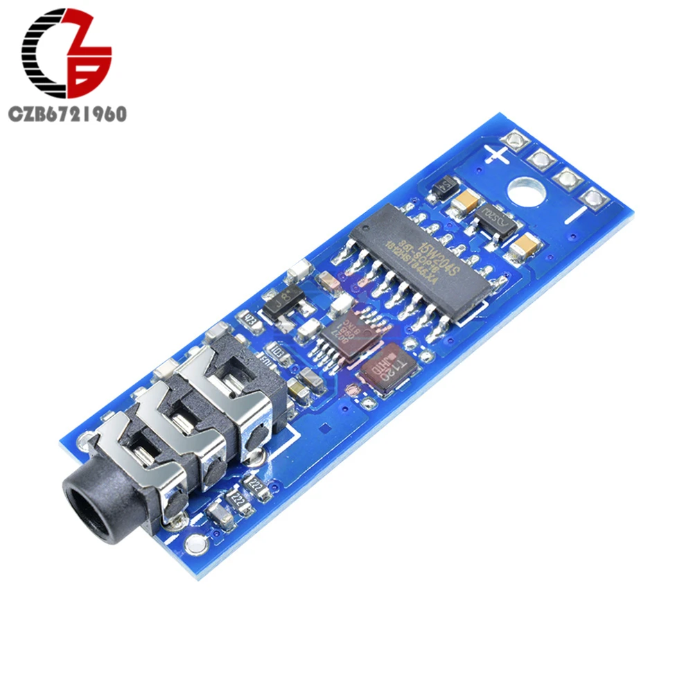 Цифровой Стерео FM передатчик Модуль DC 3V 6V 76 108MHz фазовая Блокировка петли