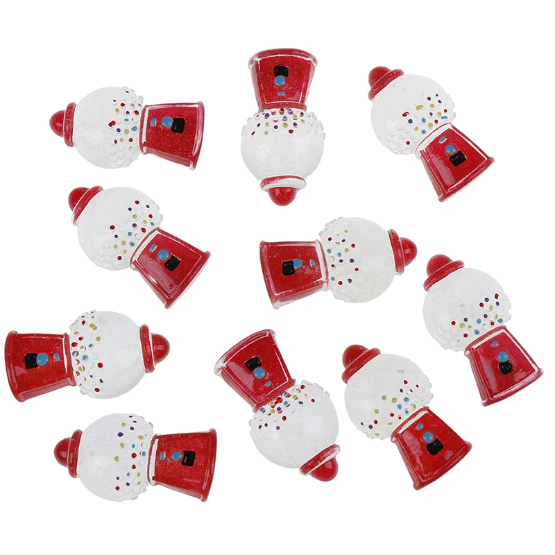 Кабошон из смолы с плоским основанием кавайная розовая Пузырьковая машина