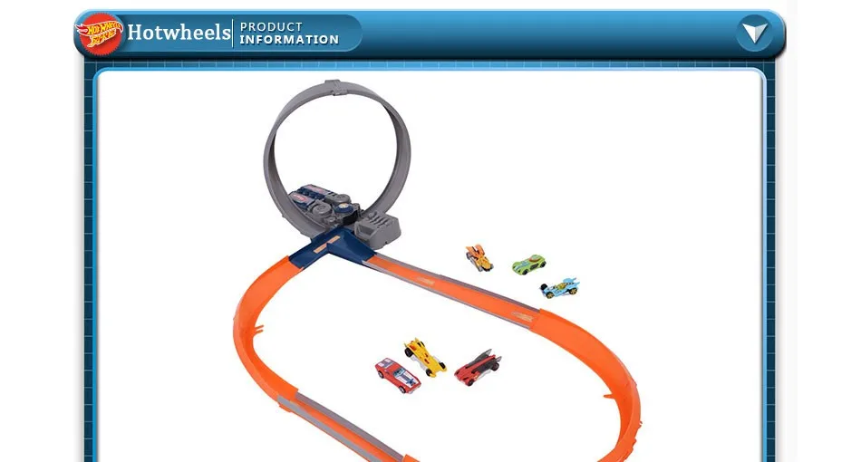 Hot Wheels гоночный трек пластиковые металлические мини-автомобили железная дорога brinquedo Развивающие игрушки для детей X2586