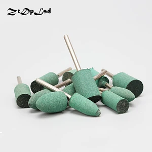 ZtDpLsd 6 шт. 3 мм хвостовик в ассортименте Специальная резиновая насадка Шлифовальная головка для литья полировки Dremel шлифовальные вращающиеся инструменты