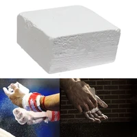 gymnastic chalk block for sports gym weight lifting white magnesium carbonate horizontal parallel bars gymnastic rings training