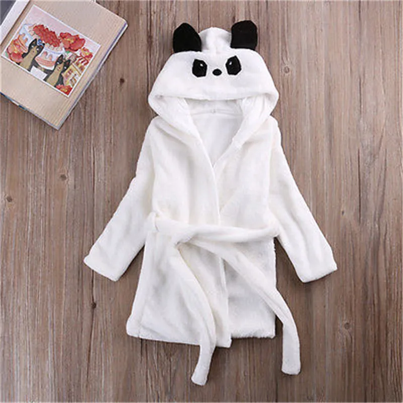 Фланелевая пижама с рисунками животных для мальчиков и девочек одежда сна