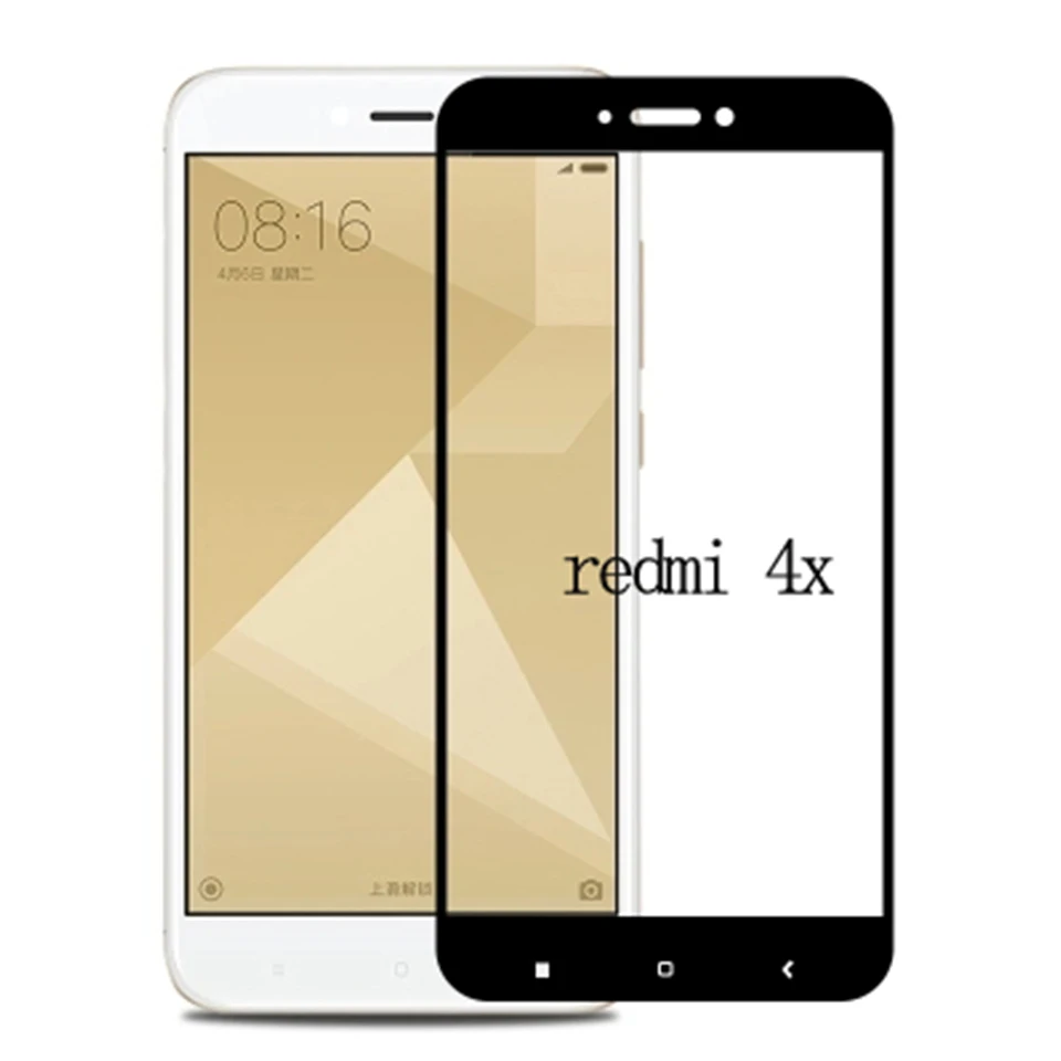 WellZly для xiaomi redmi 4x закаленное стекло 3d Чехол 9h Защитное защитное hd|Защитные стёкла и плёнки телефонов| |
