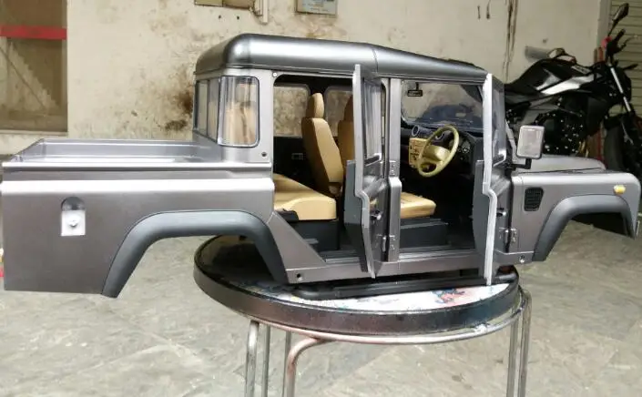 1/10 Wrangler Твердые 5 дверные JK LandRover paining готовый корпус наборы для D130 D110 RCW4D Gelande II G2