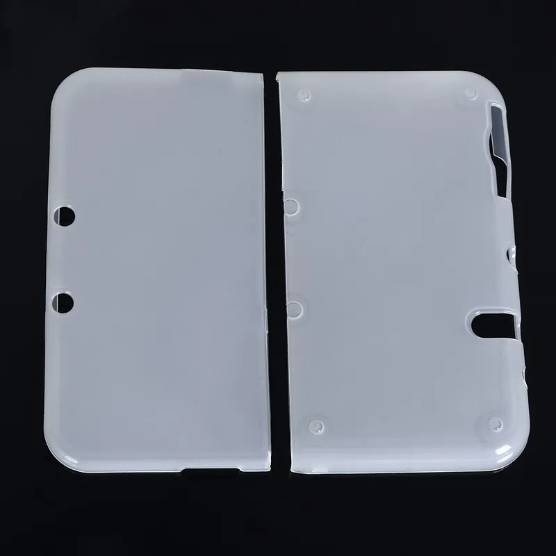Прозрачный белый мягкий защитный чехол из ТПУ для игровой консоли новой N intendo 3DS LL