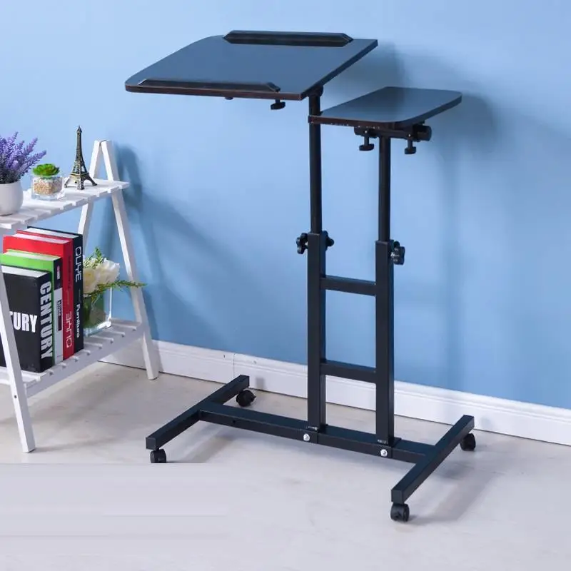 Version E Tisch Tavolo Tafel маленькая раскладная кровать стоящая подставка для ноутбука Регулируемая прикроватная тумбочка компьютерный стол для учебы - Цвет: Version E