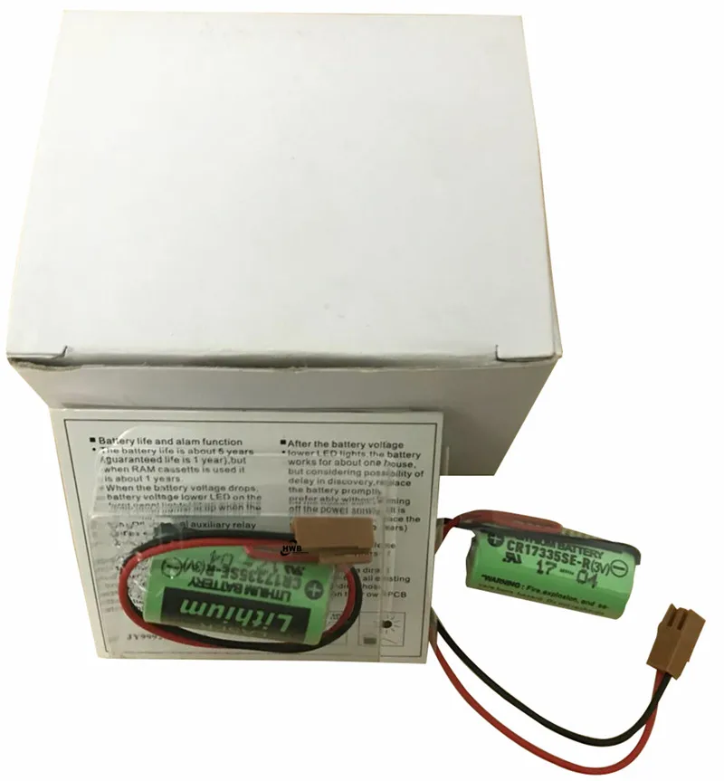 5 шт. Оригинальный Новый CR17335SE R(3 В) R CR17335 CR2/3A 3В литиевая батарея PLC с