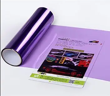 purple Стайлинга автомобилей 13 Цветов 30x100 см автомобиль свет фар задний фонарь защиты Плёнки Стикеры на лампы Наклейки стоп Интимные аксессуары BB - Название цвета: purple