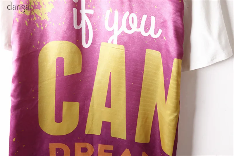 Harajuku стиль Весна Половина рукава длинное платье хип-хоп буквы плюс платья