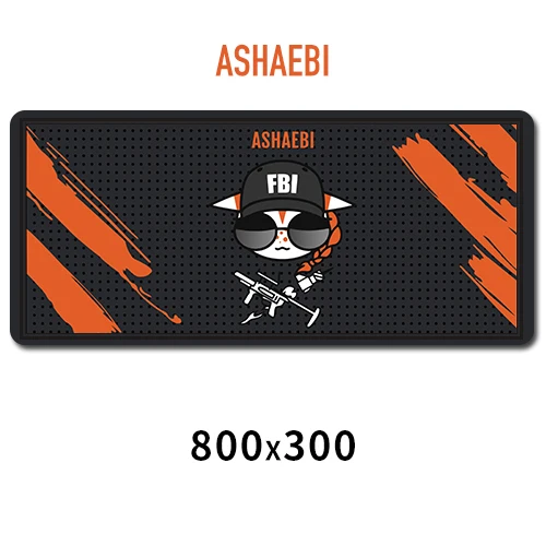 ASHAEBI Sovawin Rainbow Six Siege коврик для мыши резиновый 800x300 мм супер большой коврик для компьютерной мыши игровой коврик для клавиатуры XL для настольного ноутбука ПК - Цвет: ASHAEBI