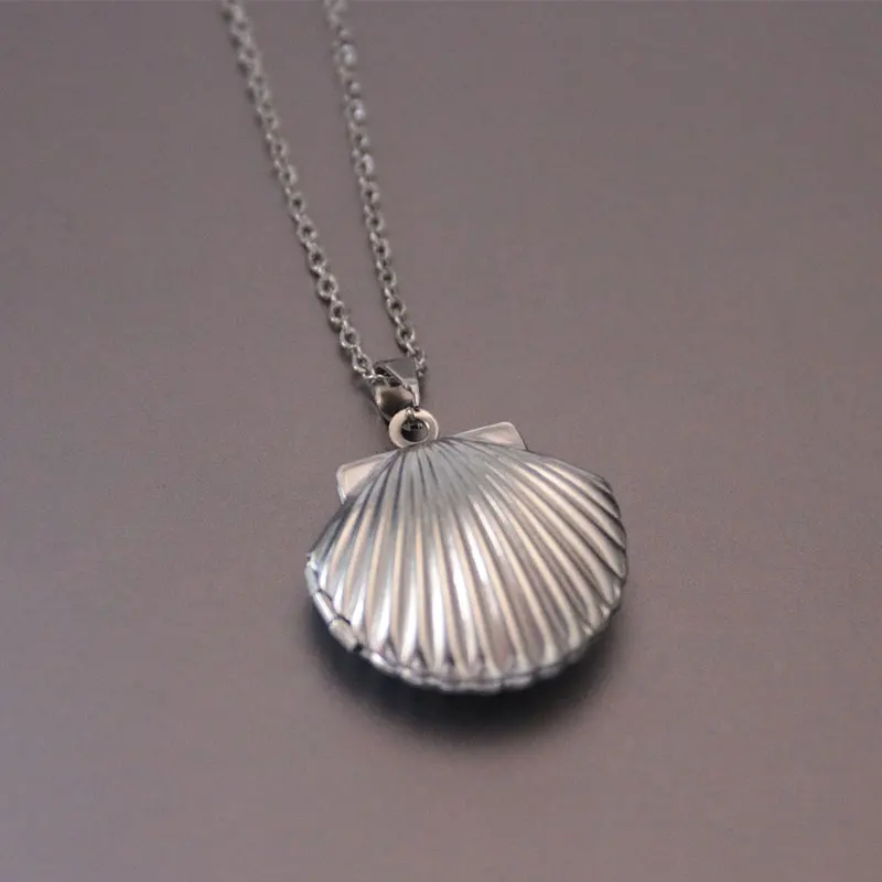 1 шт. ожерелье с подкладкой из кулон фоторамка подвесками нержавеющей стали