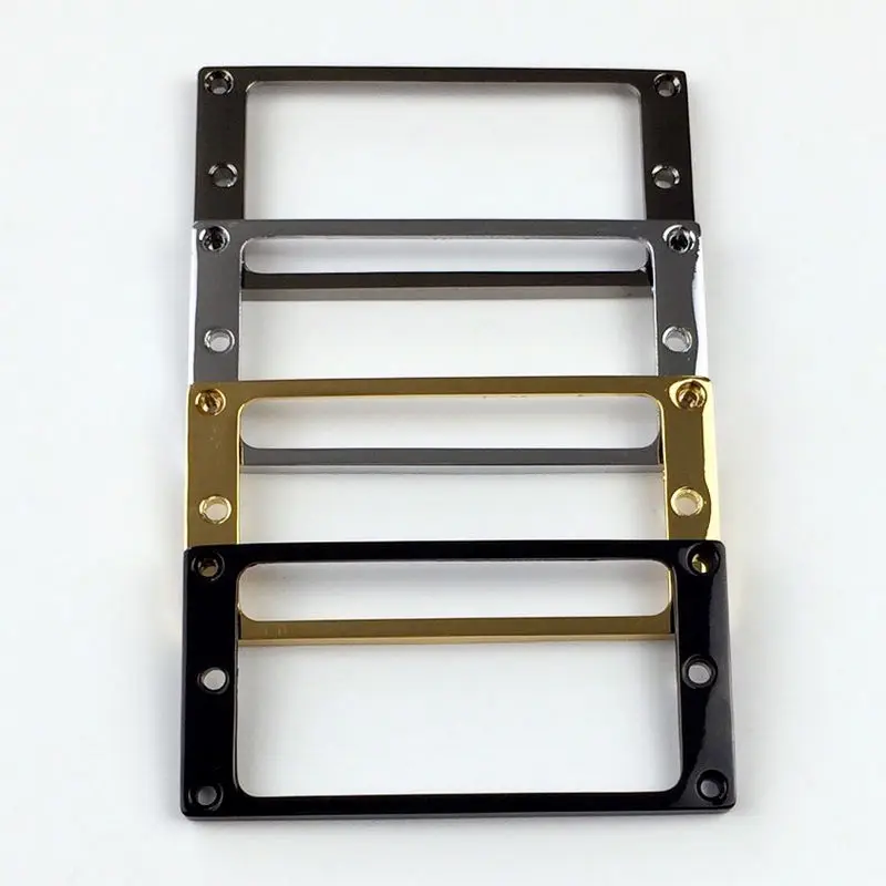 1 шт. новая плоская Шея Гитара HUMBUCKER Пикап рама с монтажным кольцом четыре цвета