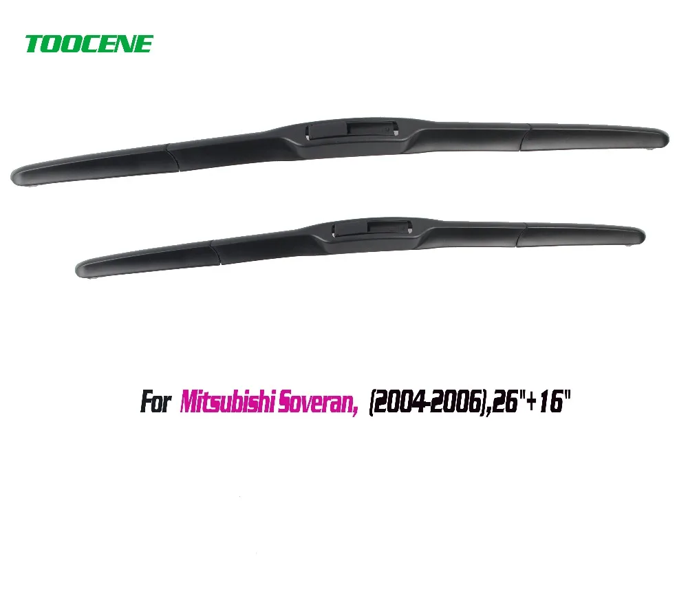 Щетки стеклоочистителя Toocene для Mitsubishi Soveran pair26 &quot+ 16&quot 2004-2006 автомобильные