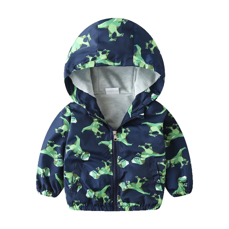 

27kids Kids Clothes Children Dinosuar Hooded Boy Long Sleeve Top Toddler Boys Hoodies Sweatshirt Moleton Infantil Menino