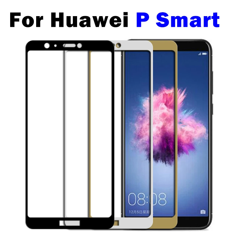 On для huawei p smart Защитная стеклянная пленка экрана huwei|Защитные стёкла и плёнки