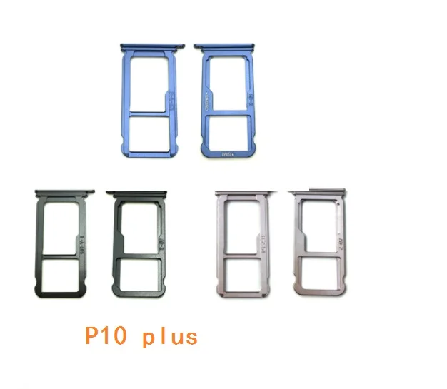 10 шт. для Huawei P10 p10 plus sim-карты SD карты лоток держатель Слот адаптер гнездо ЗАМЕНА