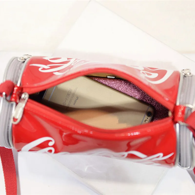 Новые модные женские сумки с буквенным принтом из ПВХ красного цвета 2019 горячая