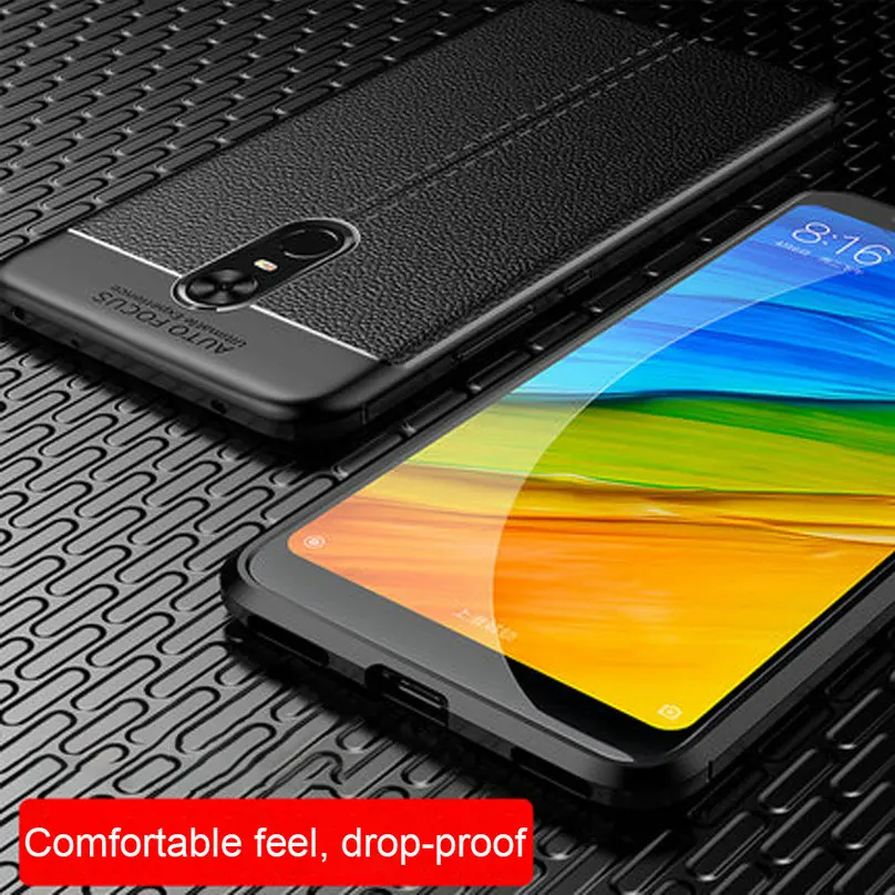 Xiomi Cover For Xiaomi Redmi 5 Plus Case Silicon PU Leather Shockproof Funda 4a 5a 4x 3s Mi a1 6 8 SE |