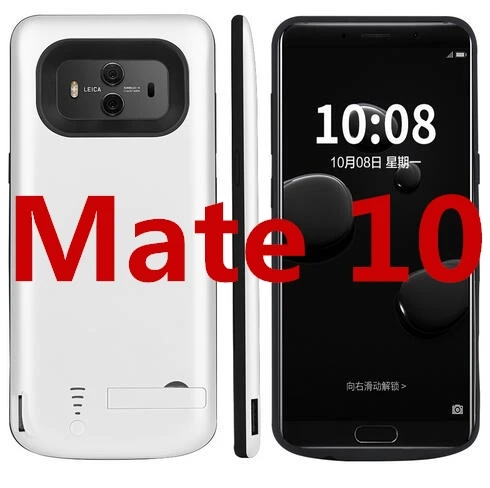mate 10 White 6000 мАч для Huawei Mate 10 10 Pro Чехол для батареи резервного копирования Чехол для батареи Чехол для питания для Huawei Mate 10 Pro Чехол для батареи - Цвет: mate 10 White