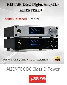 Dilvpoetry V50 мини усилитель мощности Hifi TPA3116 Класс D аудио усилитель 50 Вт* 2 Цифровые усилители источник питания