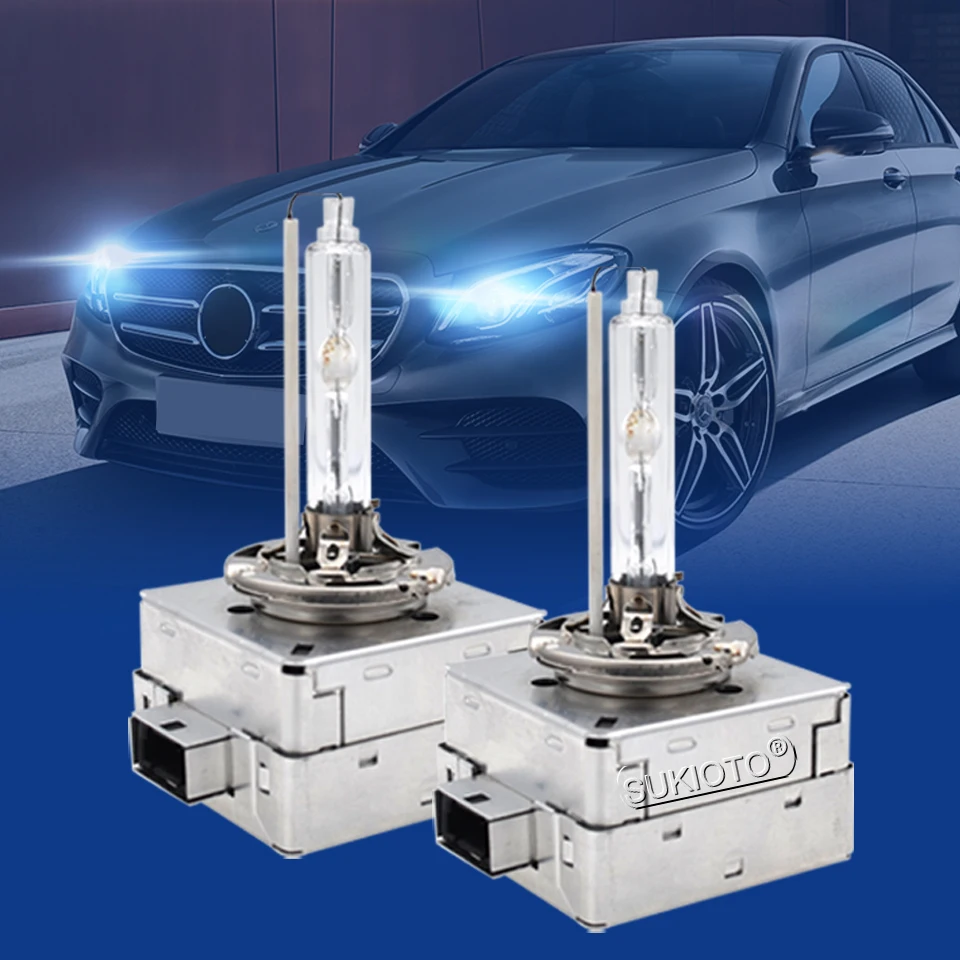 Оригинальная ксеноновая лампа SUKIOTO D3S 42403 D1S 85415 35 Вт стандартная Фара Super Vision 55 D1 D3
