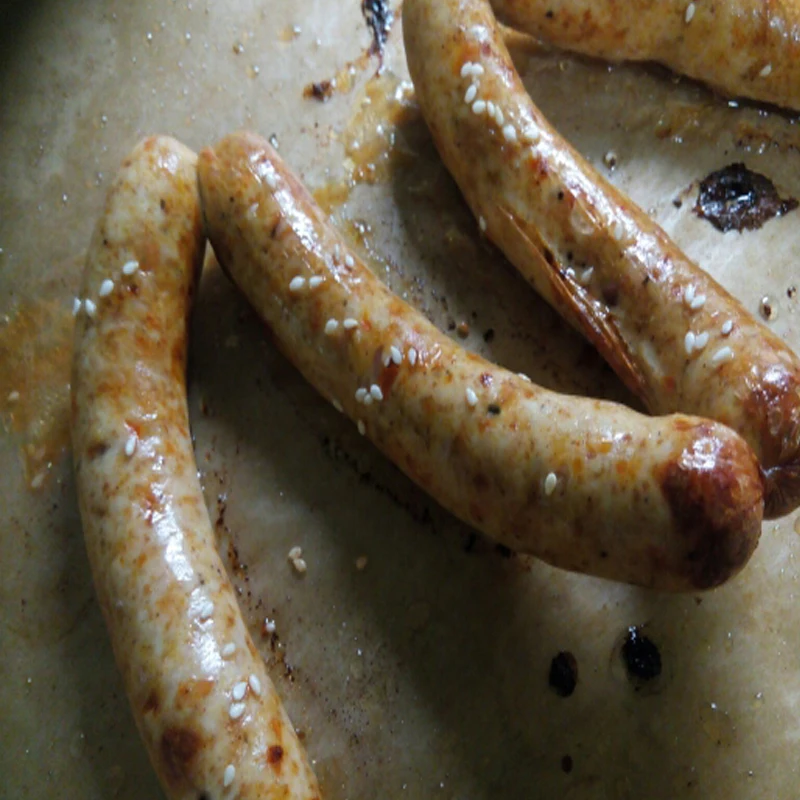10 шт./лот 5 см * 50 сухой трубчатый корпус инструменты мясо птицы хот дог для колбас